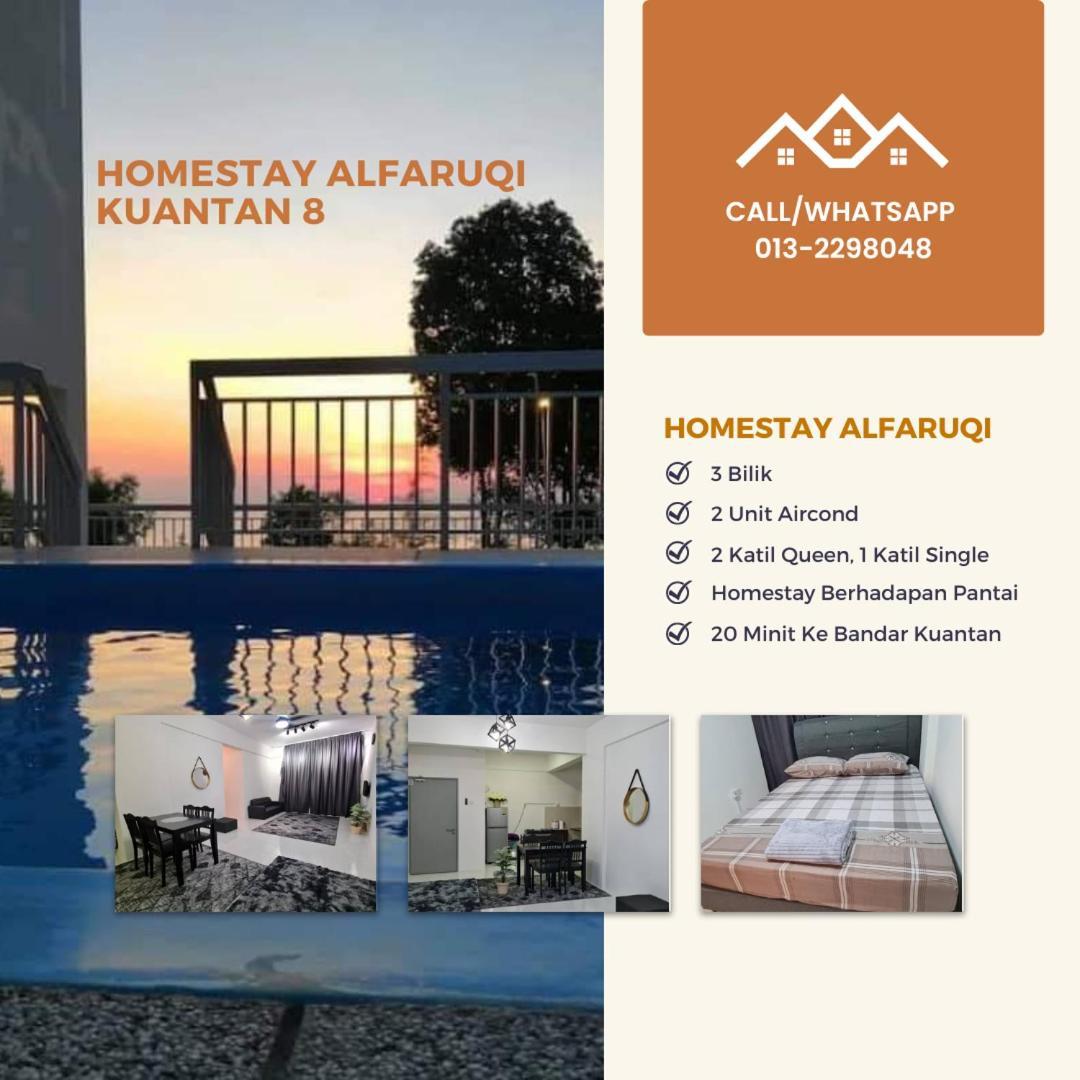 Alfaruqi Homestay Seaview 8 كوانتان المظهر الخارجي الصورة